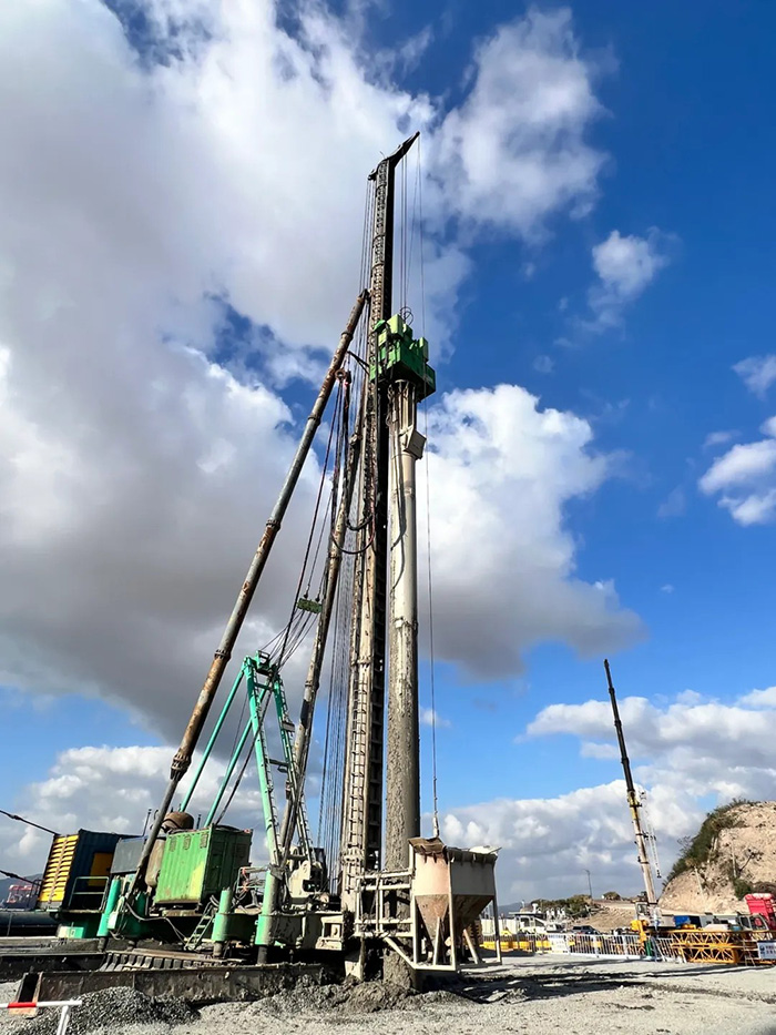 振中免共振振动锤 EP550B再次赋能中交三航佛渡项目